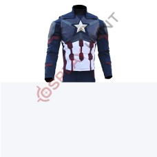 Captain America Steve Rogers Avengers 4 Endgame Costume Jacket and Vest 
