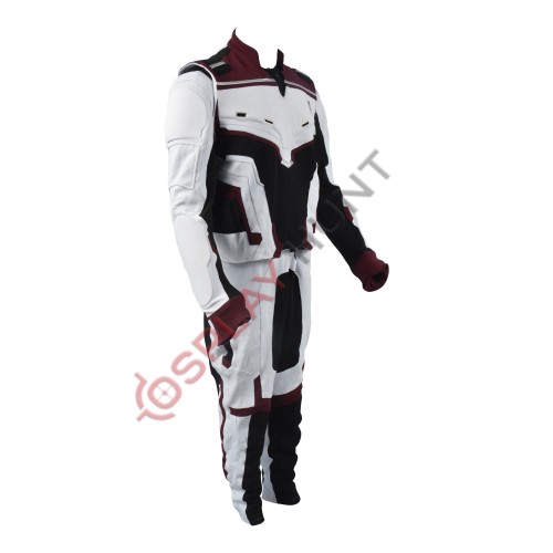 Avengers End Game : Avengers Quantum Realm White Suit (Textured Stretch Fabric ) (Updated design )