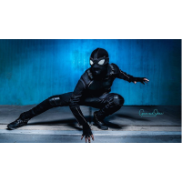 Spider Man Far From Home Stealth Suit / Noir Black Spiderman Superhero costume