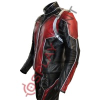 Scott Lang Ant-Man Movie Leather Wax Jacket / Ant-Man :Heros Don't Get Any Bigger